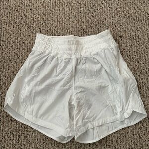 lululemon athletica White Athletic Shorts